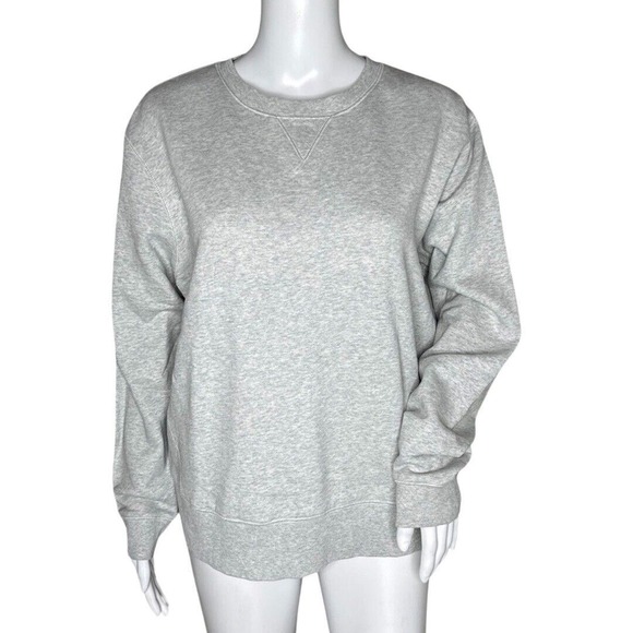 Joules Shirt Women 8 Gray Casual Monique Sweatshirt Lounge‎ Wear Basic Neutral - Picture 1 of 8